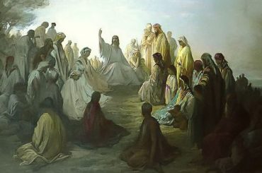 Jesus Preaching Sermon on the Mount, by Gustave Doré